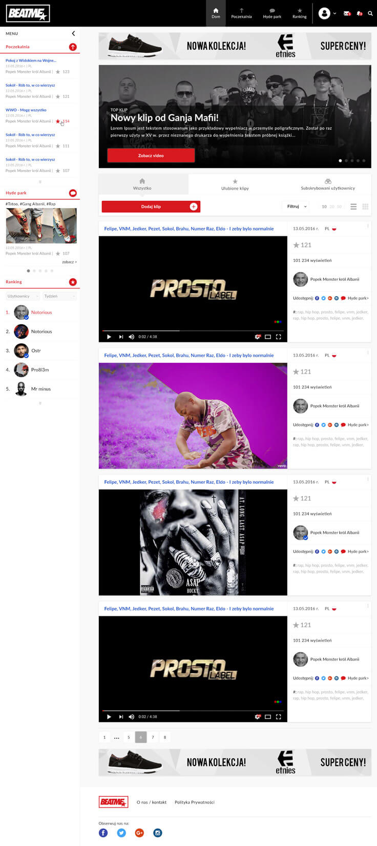 projektowanie-stron-www-Beatme-strona-glowna