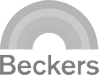 beckers logo szare