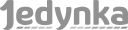 Jedynka logo szare