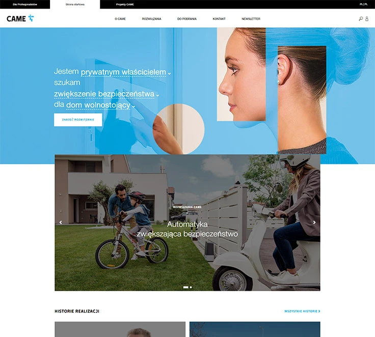 Start screen