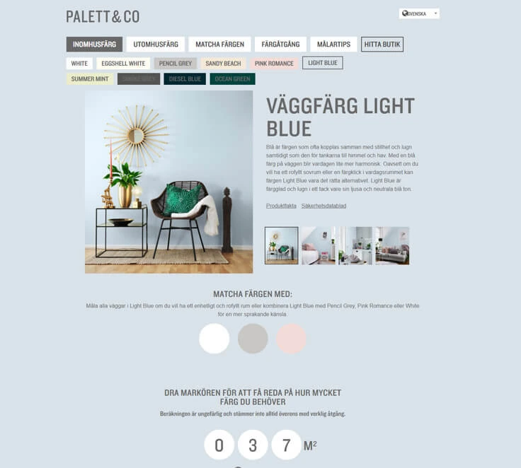 Product view